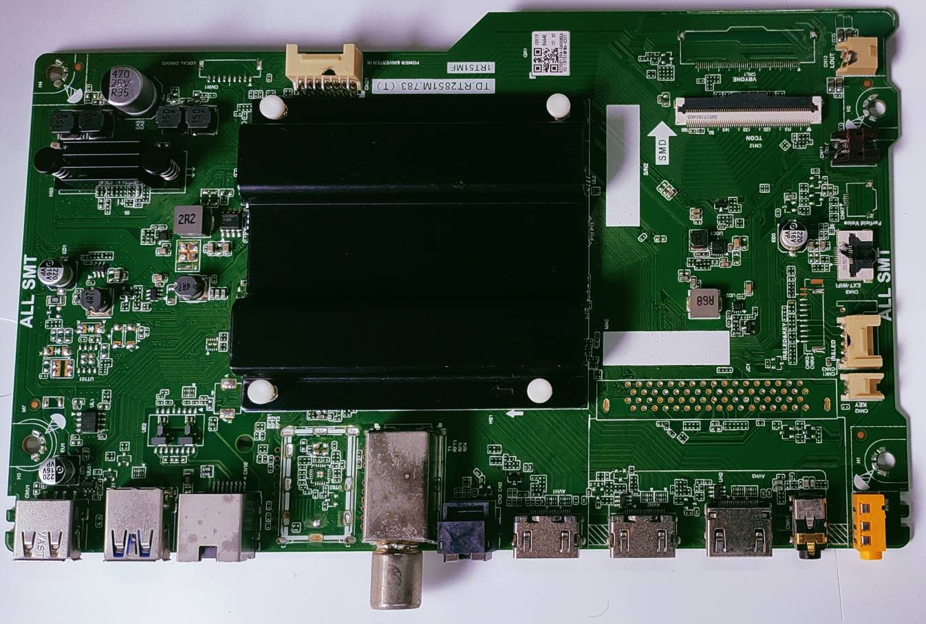 ONIDA 4K LED TV 55UIGI2023 ANDROID MOTHER BOARD, ANDROID MAIN BOARD , ANDROID MAIN PCB BOARD, #Wb42 image 3