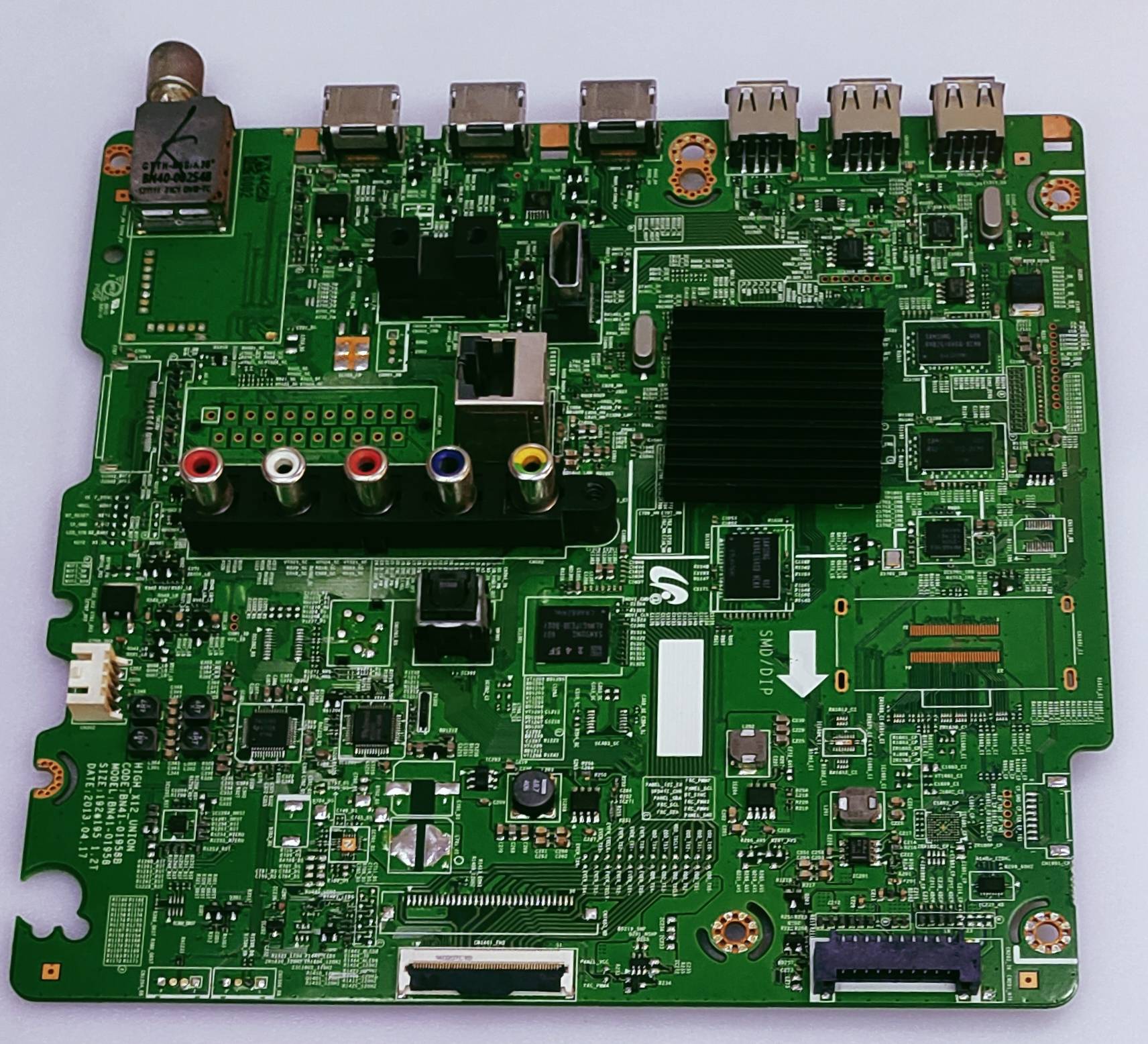 SAMSUNG UA46F6400AR FHD LED TV MOTHER BOARD  image 6