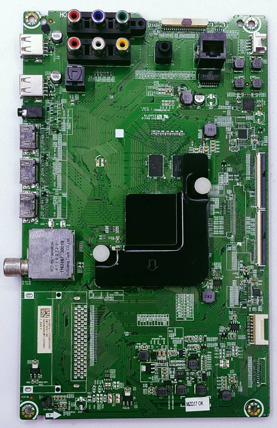 VU 4K LED TV Android Mother Board Model Number 43QDVTV image 4