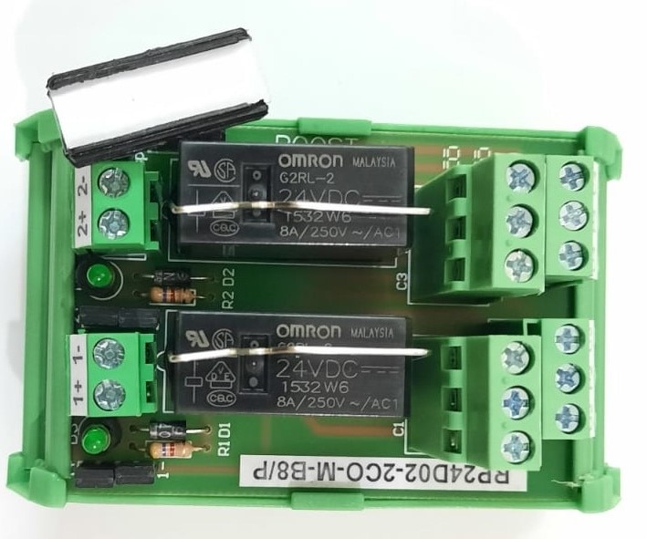 Relay Interfacing Module RP24D02-2CO-M-B8/P image 2