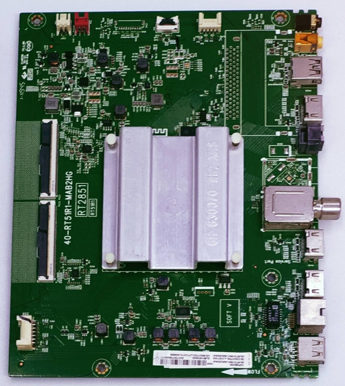 TCL 4K LED TV ANDROID MOTHER BOARD MODEL NUMBER 55P8E image 7