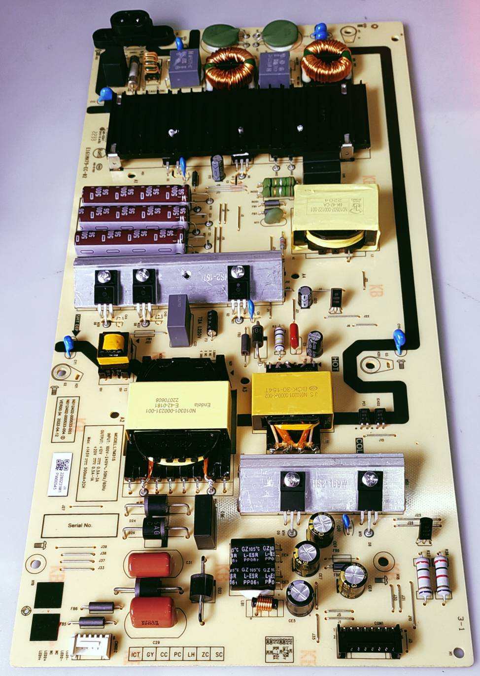 SANSUI JSW65GSQLED 4K LED TV NEW  POWER SUPPLY BOARD  image 5