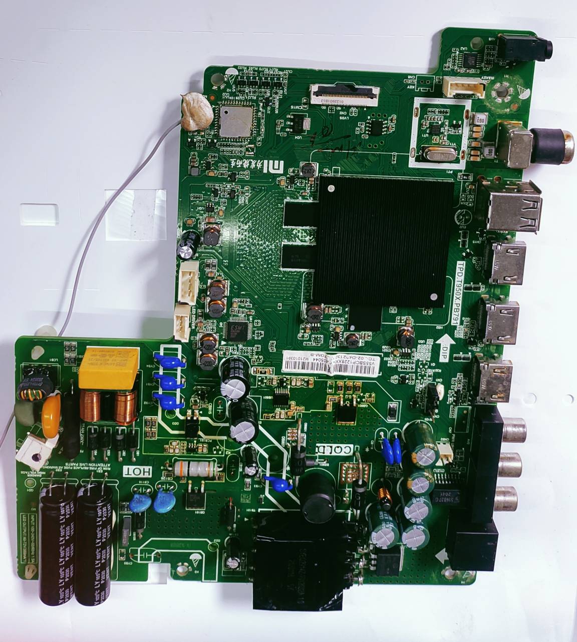 VU ANDROID LED TV 43UA Mother Board, VU ANDROID LED TV 43UA Main Board, VU ANDROID LED TV 43UA Main PCB Board,  image 5