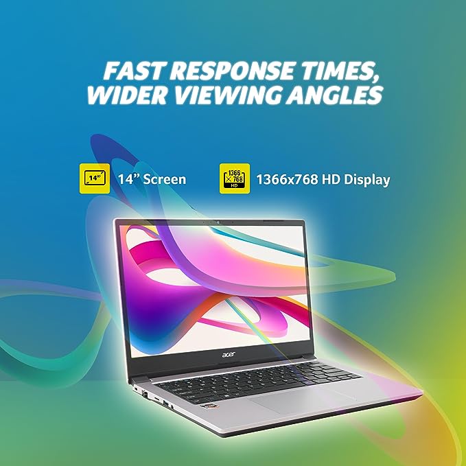 ACER 14 (INTEL CORE i5-1135G7/8GB RAM/512GB SSD/14"FHD/INTEGRATED GRAPGHICS/WINDOWS 11/MS OFFICE HOME & STUDENT/SILVER) image 2