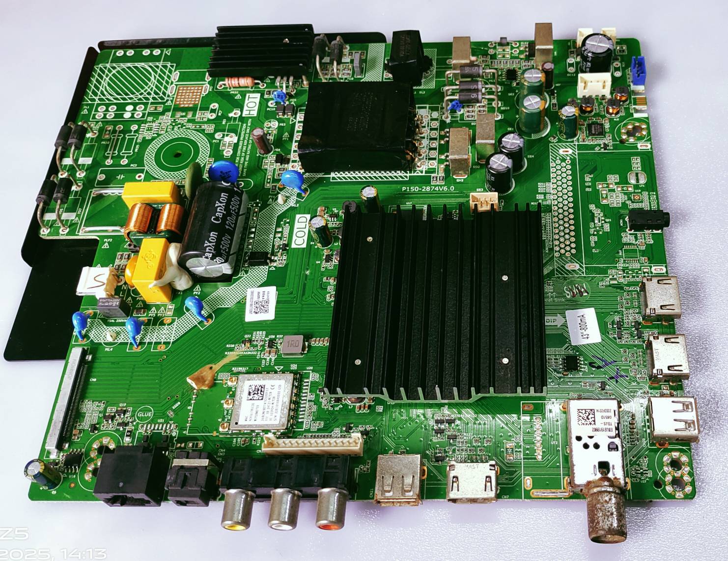HYUNDAI Android Led Tv 43UHYW115 Mother Board, HYUNDAI Android Led Tv 43UHYW115 Main  Board, HYUNDAI Android Led Tv 43UHYW115 Main PCB Board, HYUNDAI Android Led Tv 43UHYW115 Combo Board,  image 4