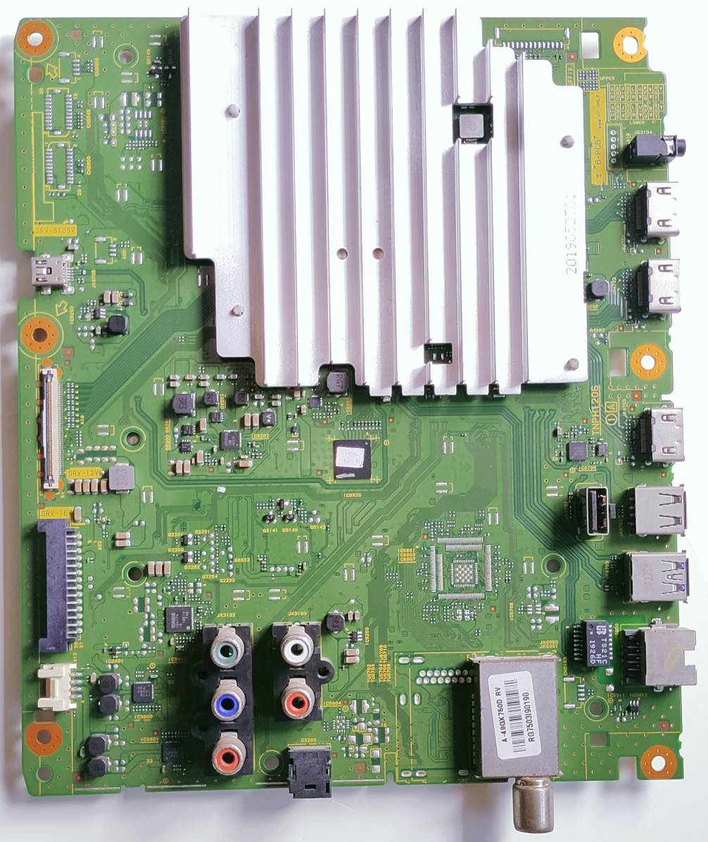 Panasonic TH-43GX760D 4K Android LED TV Motherboard, Main Board, Main PCB image 2