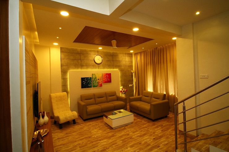 Contemporary Living Room Interior Design Chennai image 4