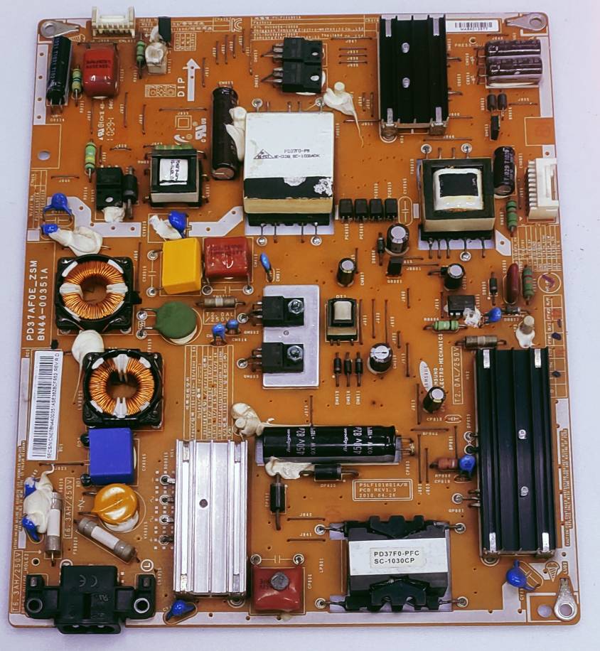 SAMSUNG LED TV UA32C5000QRXXT POWER SUPPLY BOARD  image 3
