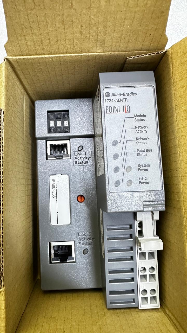 Allen-Bradley 1734-AENTR is a Point I/O Dual Ethernet communication module image 2