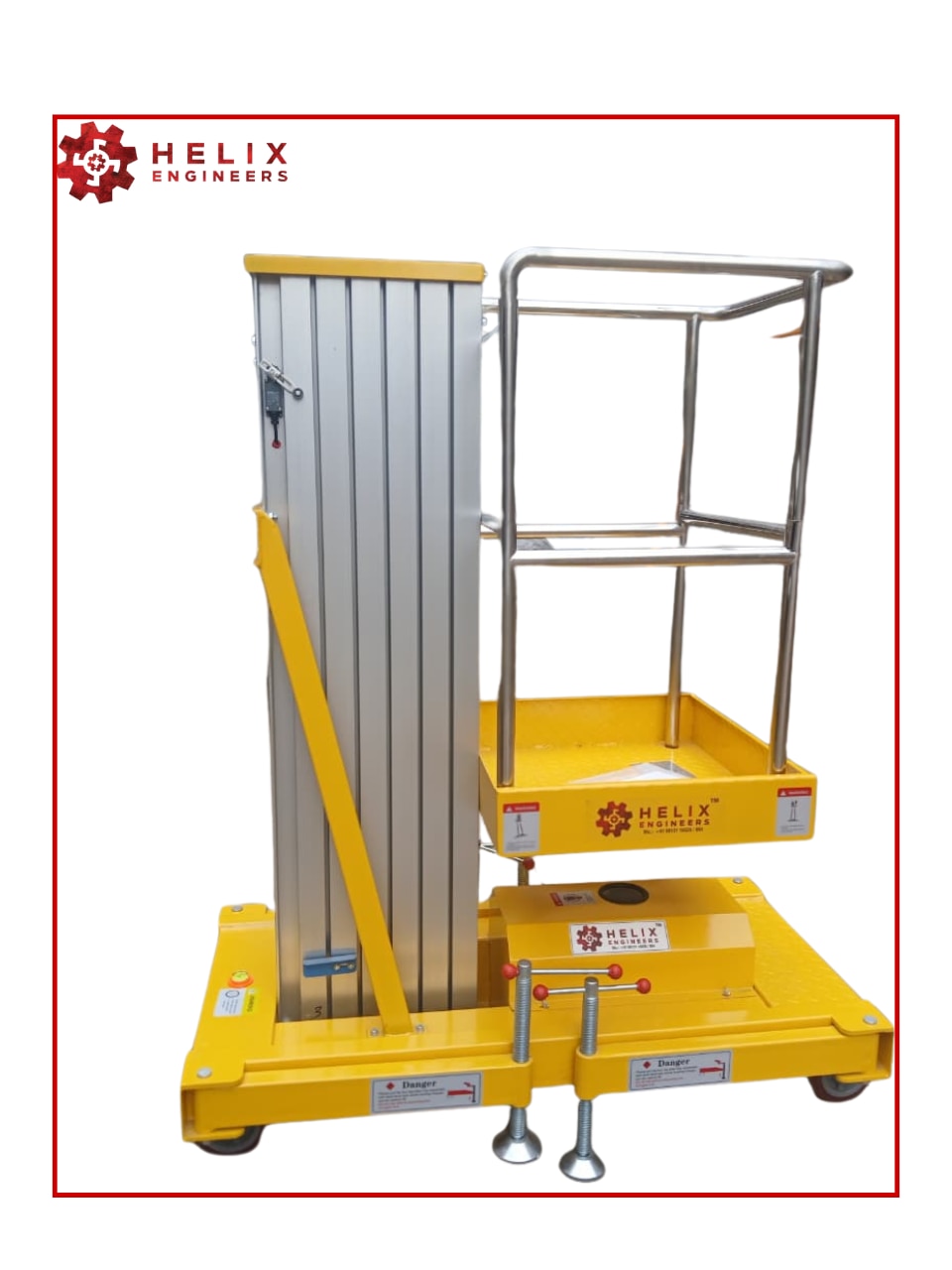 Single Mast Aerial Work Platform image 2