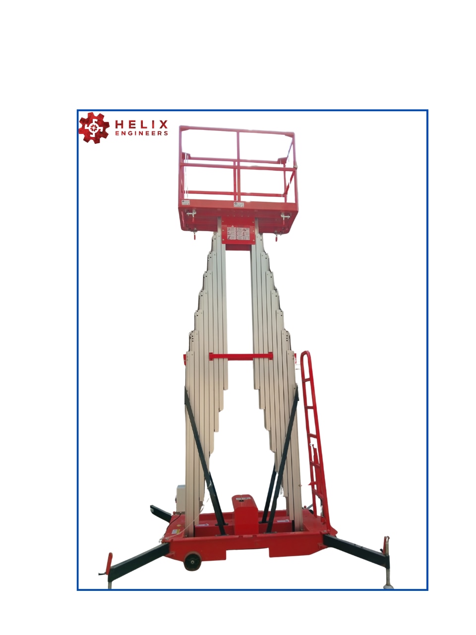 Dual Mast Aerial Work Platform image 5