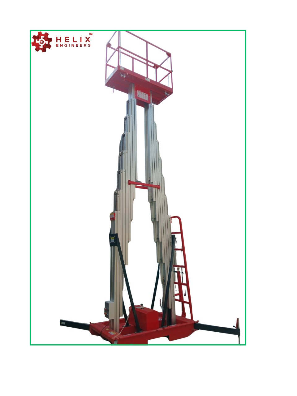 Dual Mast Aerial Work Platform image 4