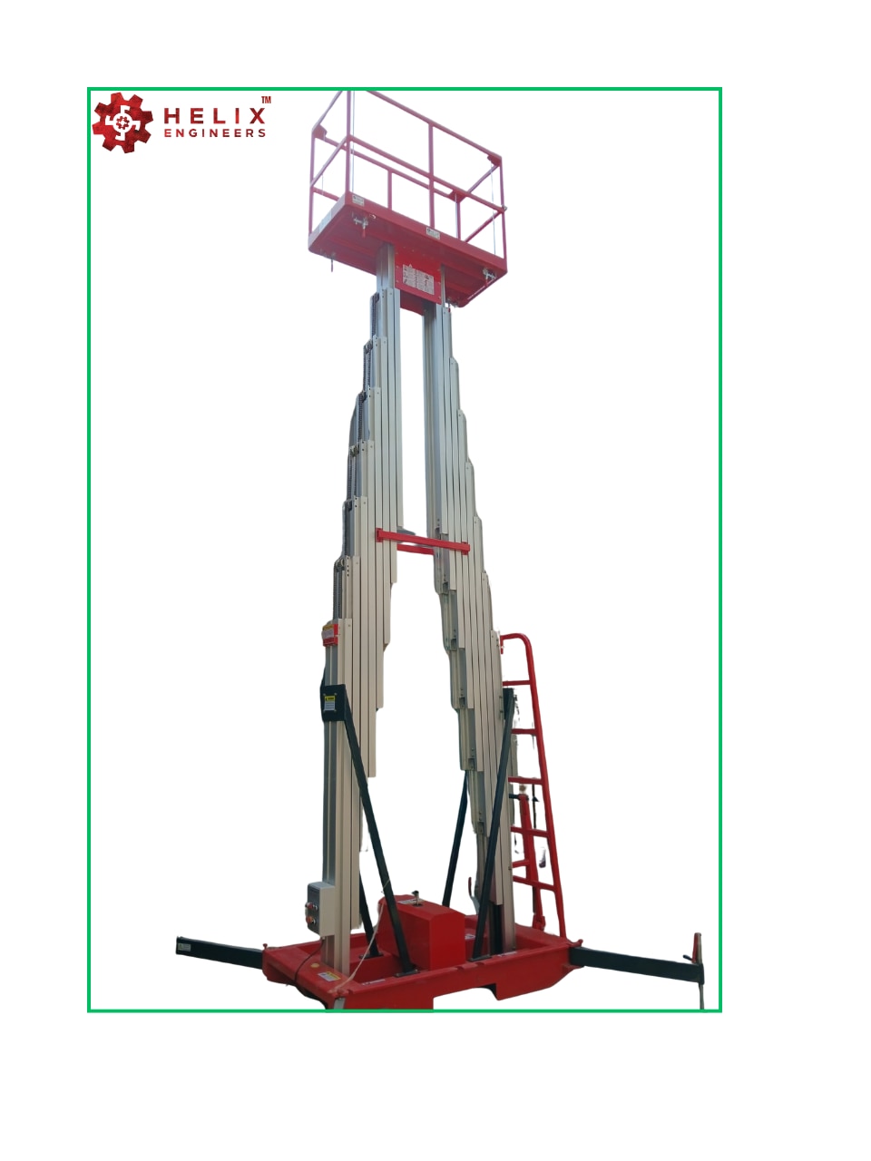 Dual Mast Aerial Work Platform image 2
