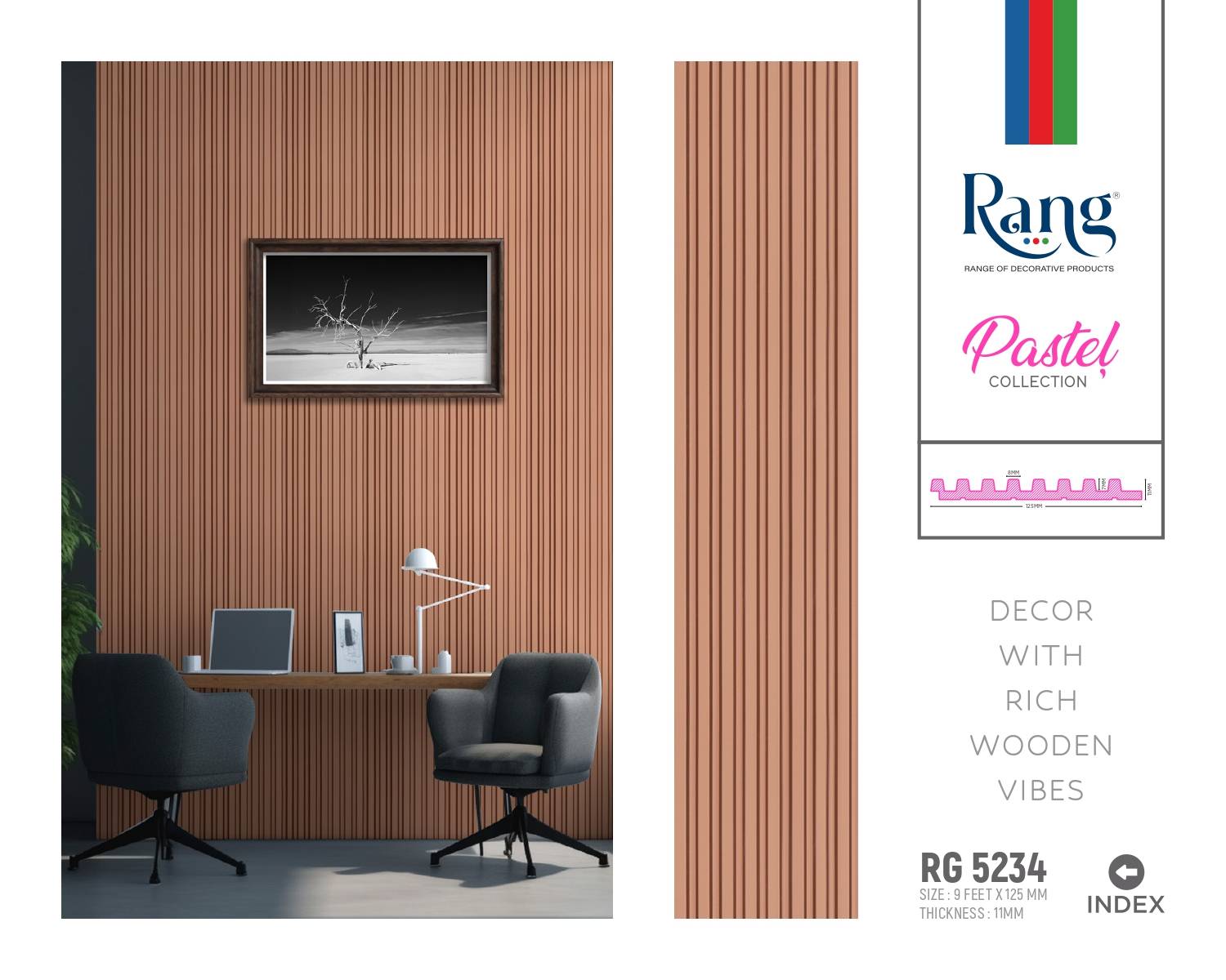 Rang groove Pastel Collection Louver image 3
