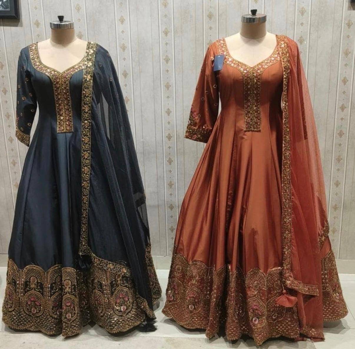 Embroidered Anarkali Suit image 4
