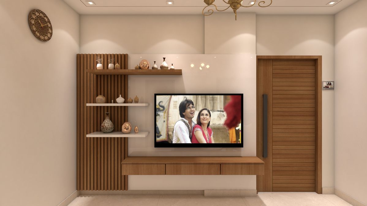 Minimalist TV Wall Panel Designs in Chennai image 4