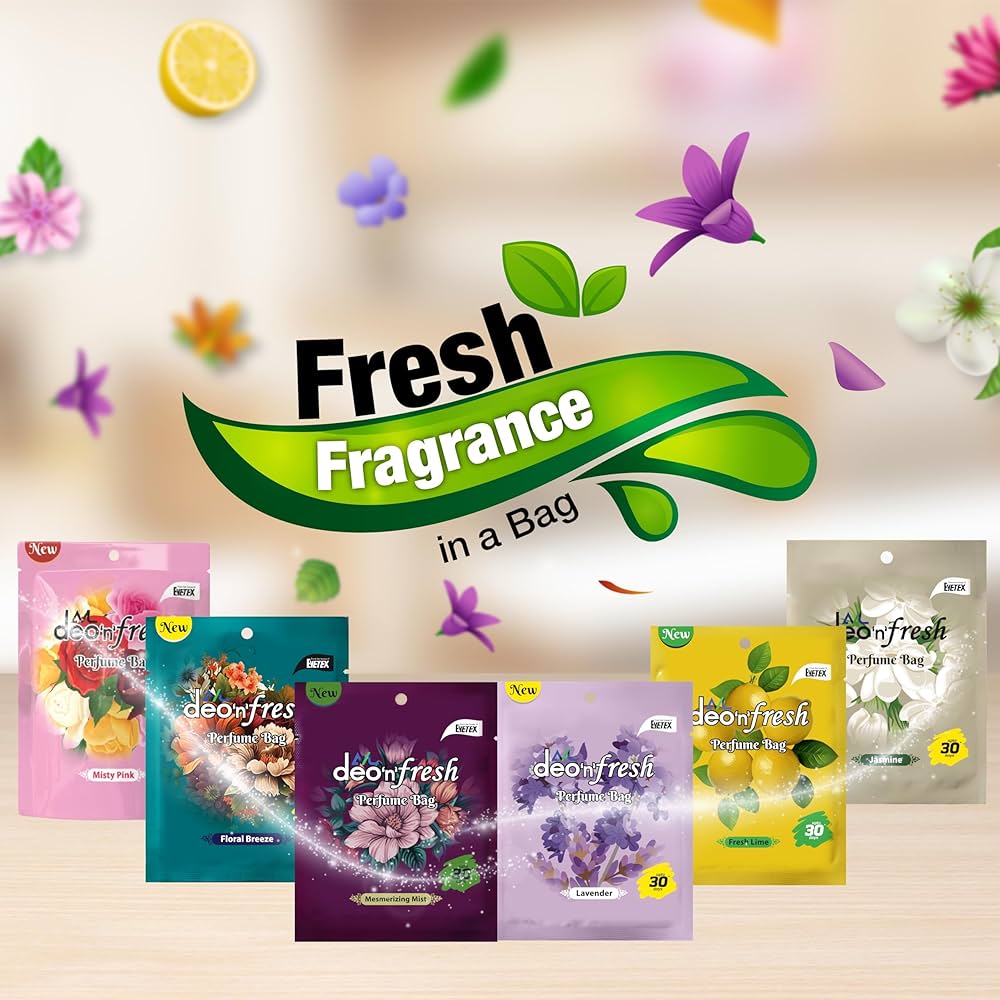 Air Freshner Perfume Bag Deo”n” Fresh – Long-Lasting Odour Control image 2