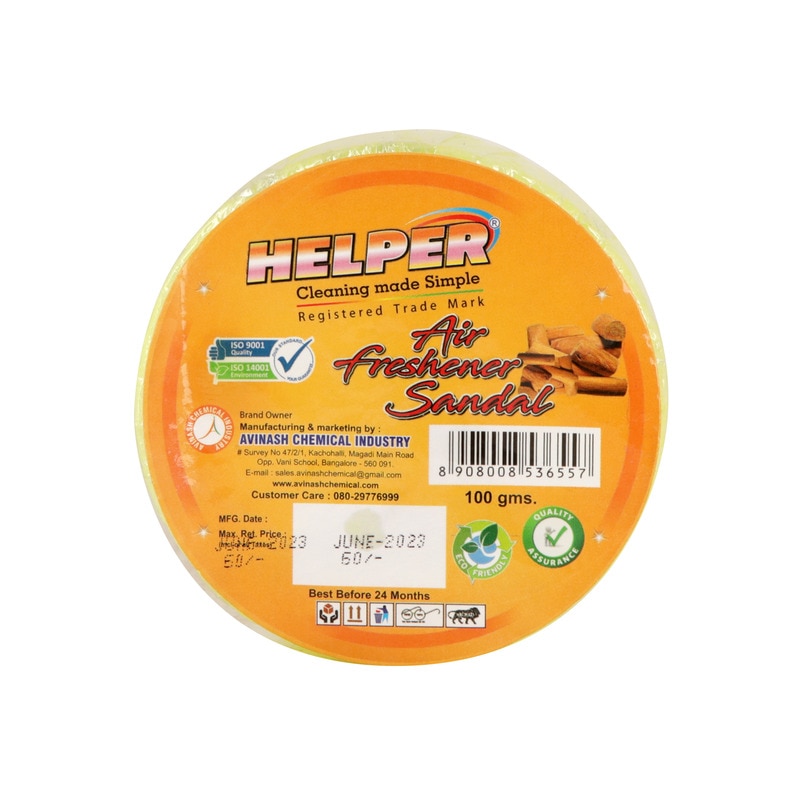 Helper Air Freshner Net Round 100gm  image 7