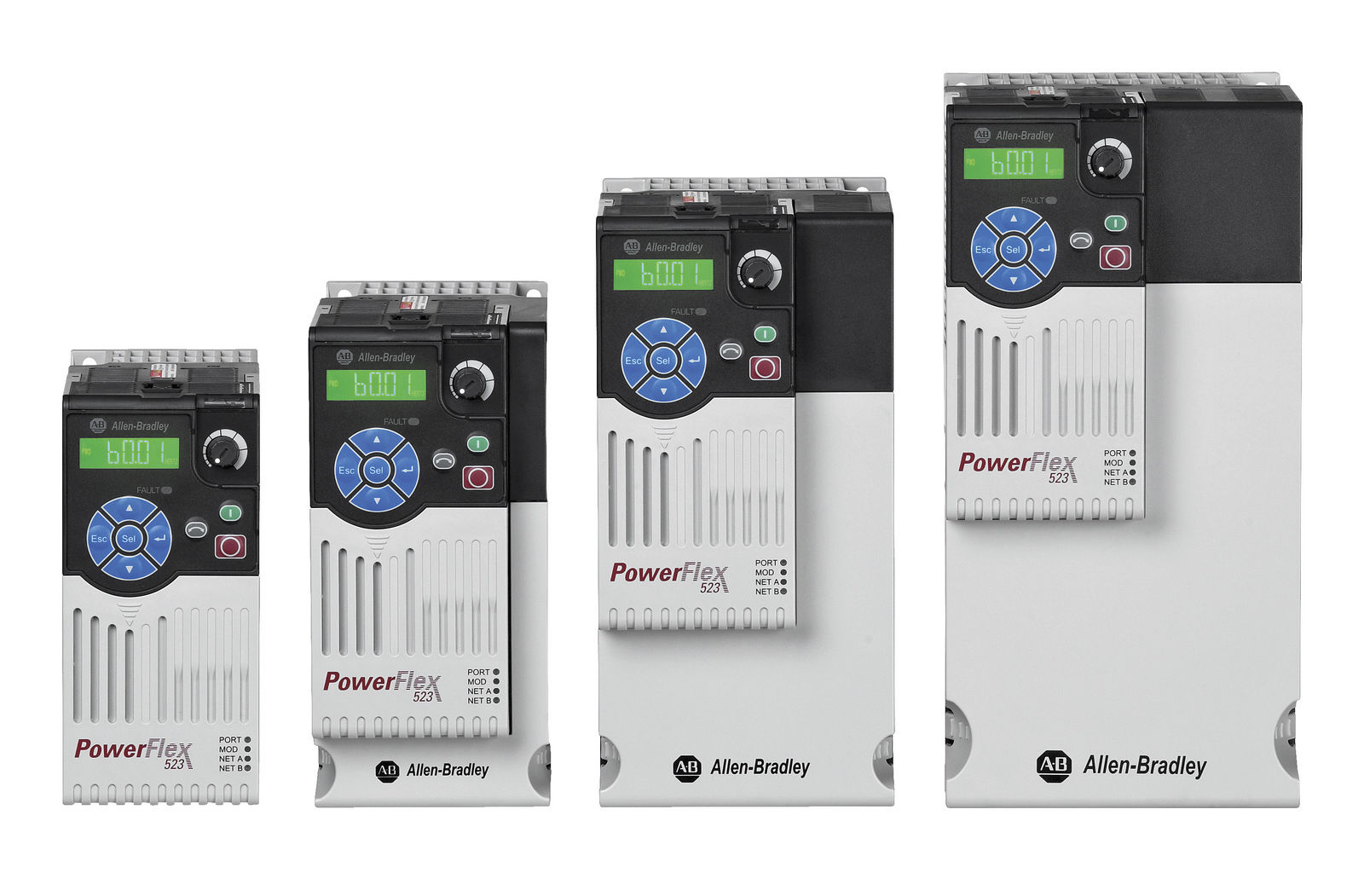Allen-Bradley 25B-D017N104 is a PowerFlex 525 Adjustable Frequency AC Drive (VFD) image 3