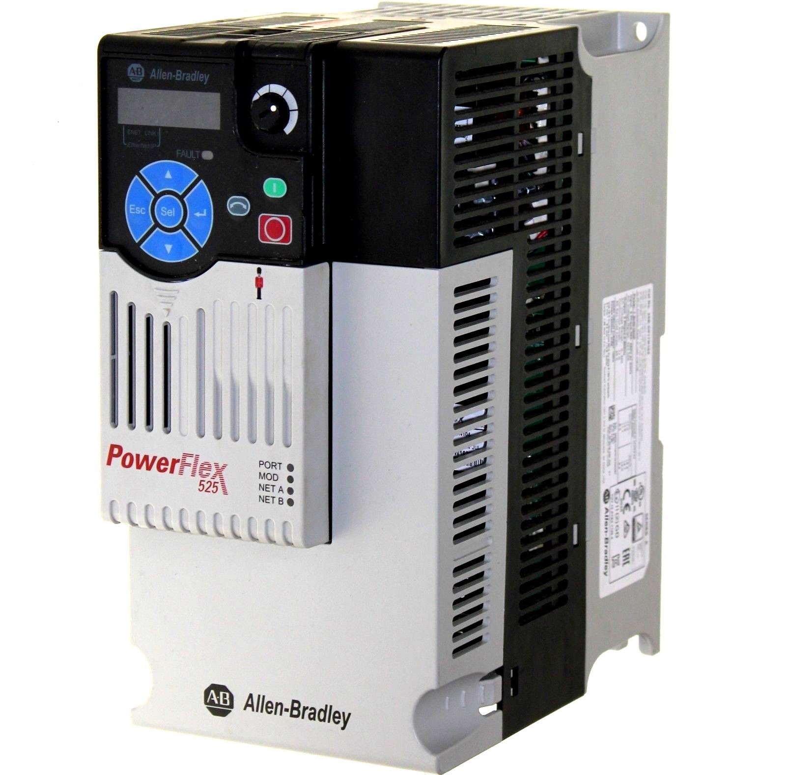 Allen-Bradley 25B-D017N104 is a PowerFlex 525 Adjustable Frequency AC Drive (VFD) image 2
