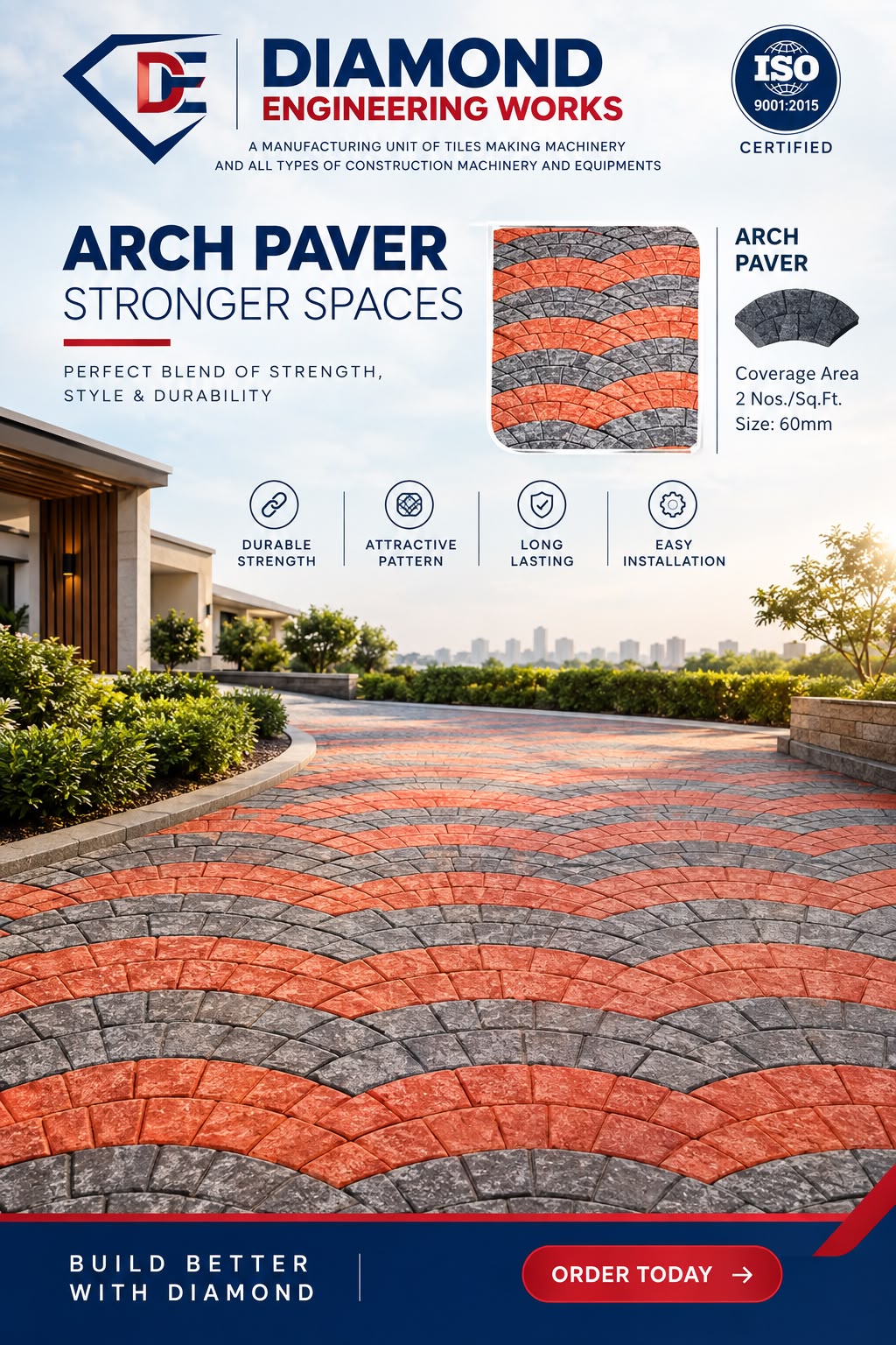 Arch Paver Block Mould image 5