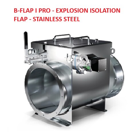 Explosion Isolation Valve ( B-FLAP I PRO) image 3