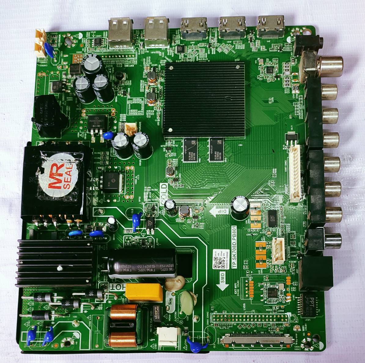 UNIVERSAL 4K TP.SK708D.PB801 Android Mother Board, Led Board, Main Board, #wb40 image 3
