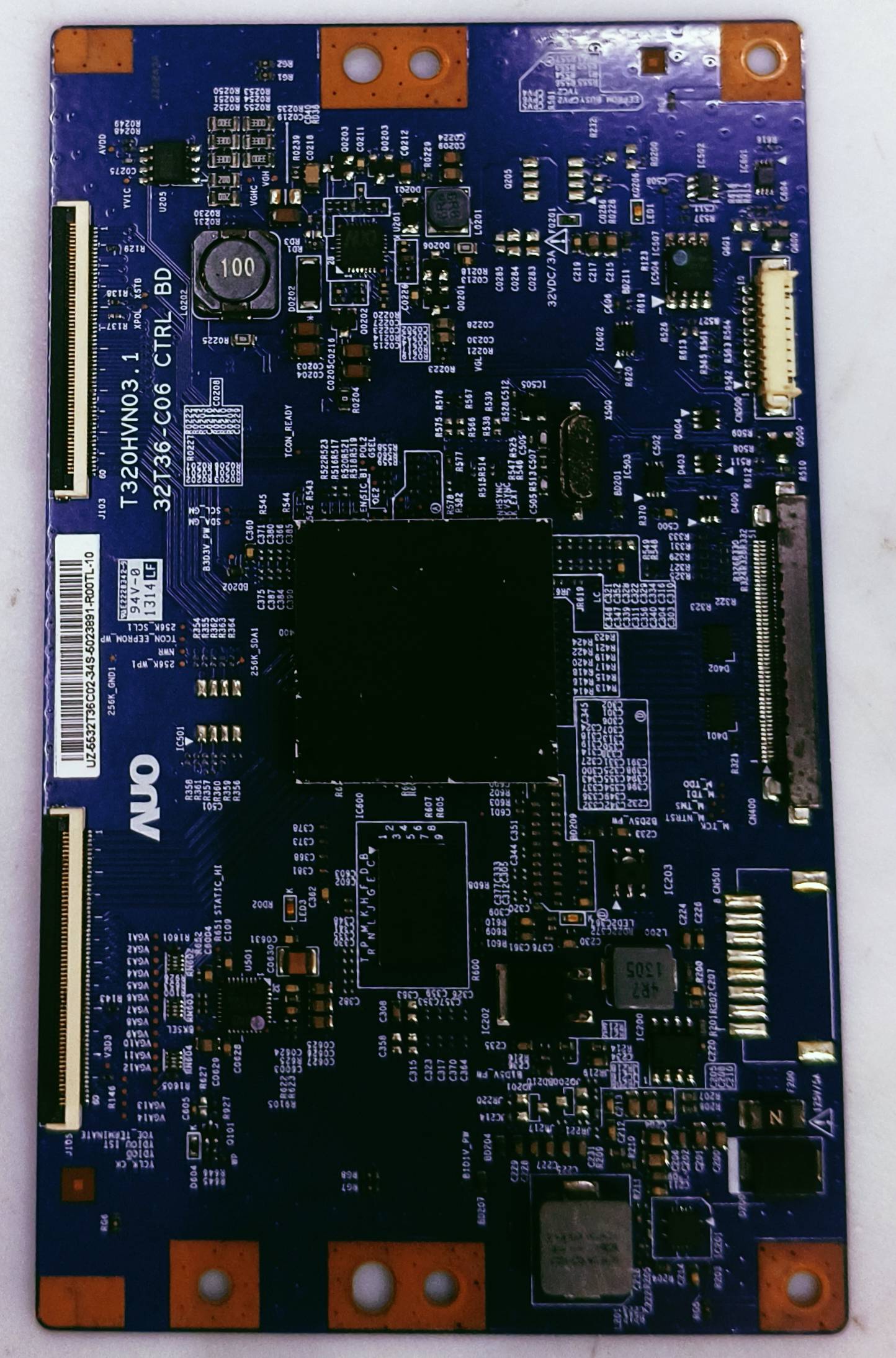AUO T32HVN03.1 32T36-C06 CTRL BD (UZ-5532T36C02-34S) LED TV TCON BOARD image 6