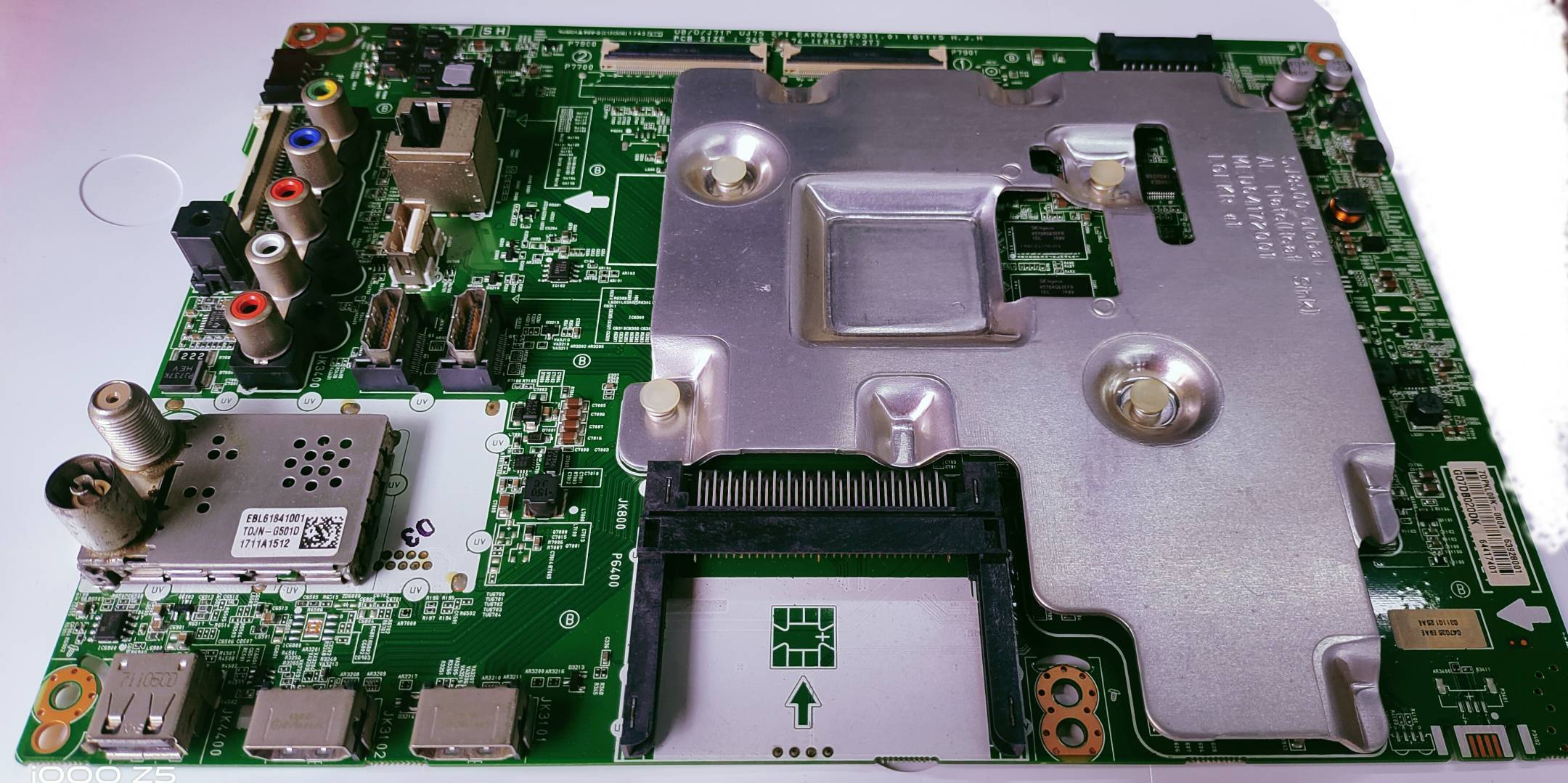 LG 4K LED TV 43UJ752V ANDROID MOTHER BOARD, ANDROID MAIN BOARD, ANDROID MAIN PCB BOARD, #Wb42 image 6