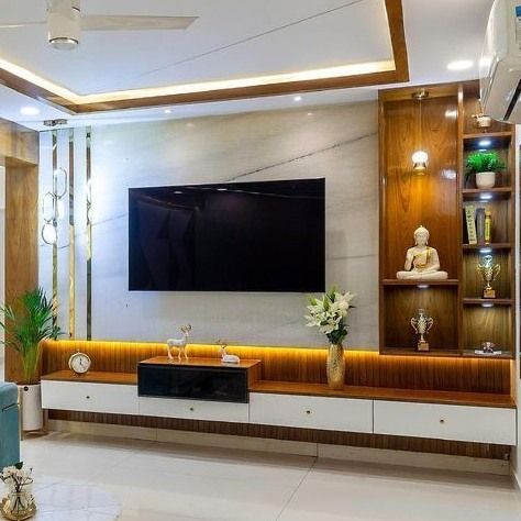Custom TV Unit Wall Panels in Chennai image 5