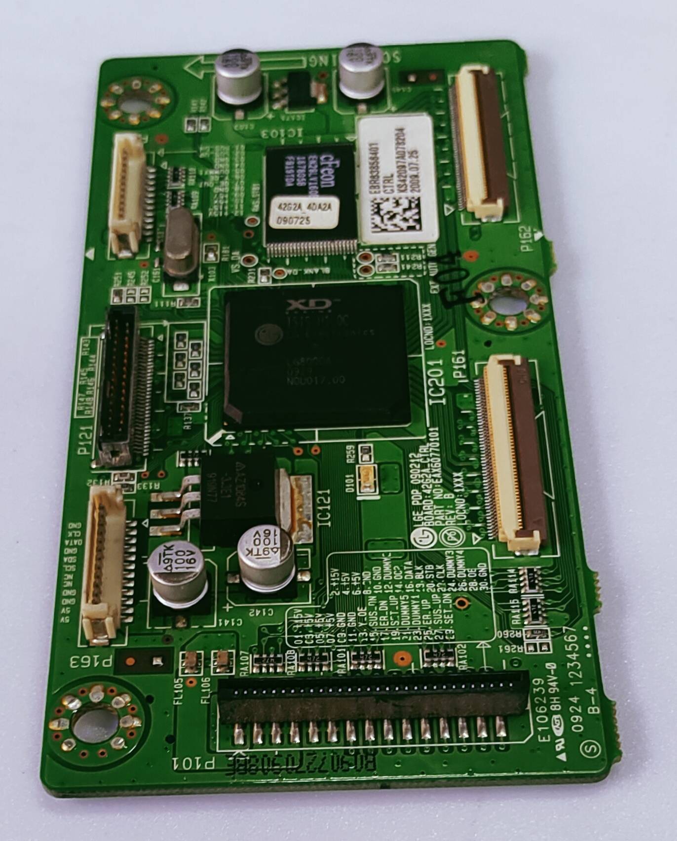 LG Plazma 42PQ60R Logic Baord Part No. EBR63856401 CTRL image 4