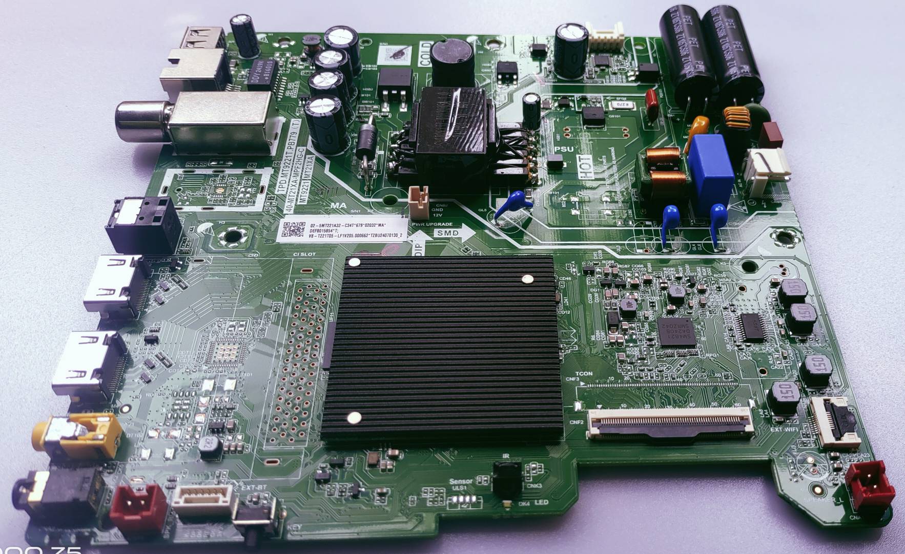 TCL 4K LED TV Android IFF32S53 Mother Board, TCL 4K LED TV Android IFF32S53 Main Board, TCL 4K LED TV Android IFF32S53 Main PCB Board, #wb55 image 3