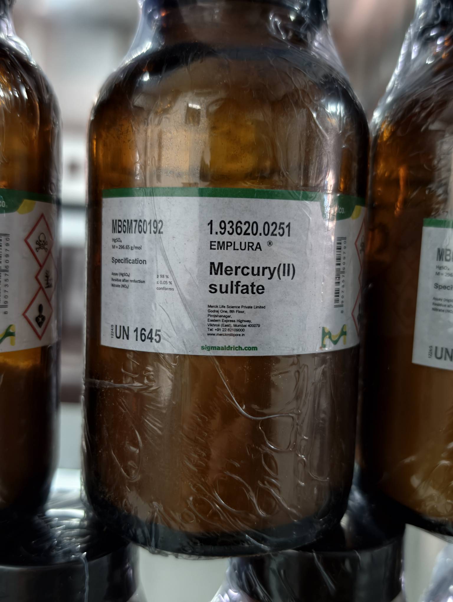 Mercury Sulphate  image 2