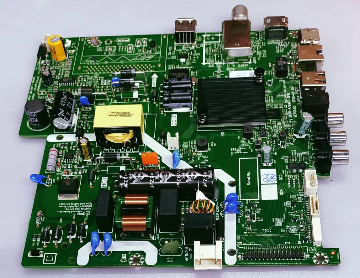 ONEPLUS LED TV ANDROID MOTHER BOARD MODEL NUMBER 32A100 image 5