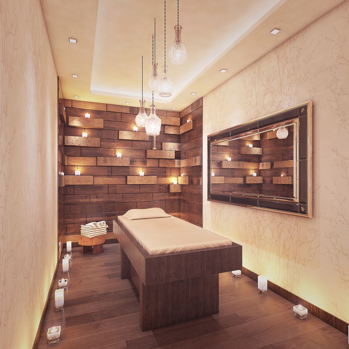 Spa Interior Design with Customized Furniture image 2