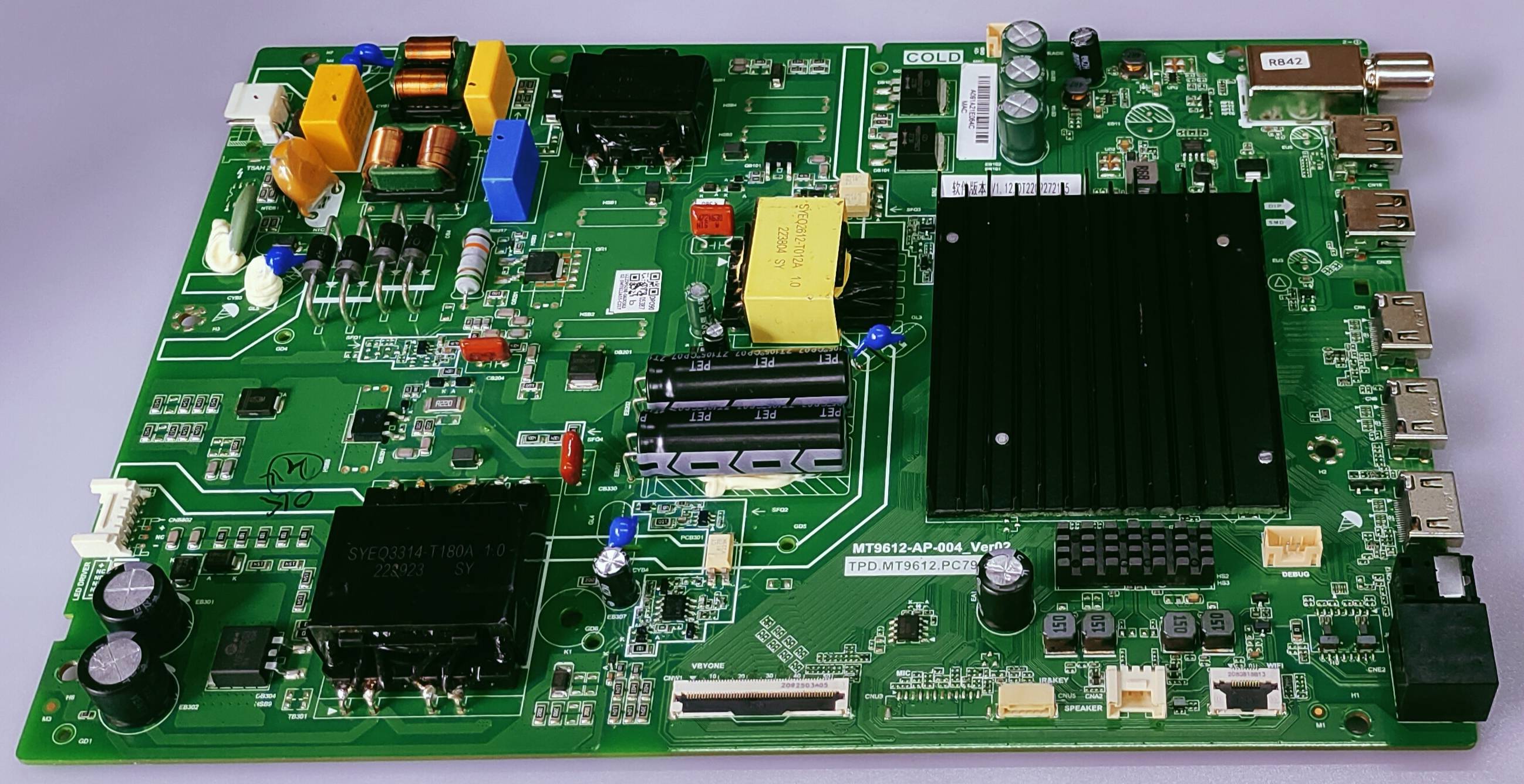 ONEPLUS LED TV ANDROID MOTHER BOARD MODEL NUMBER 50UD2A00 image 3
