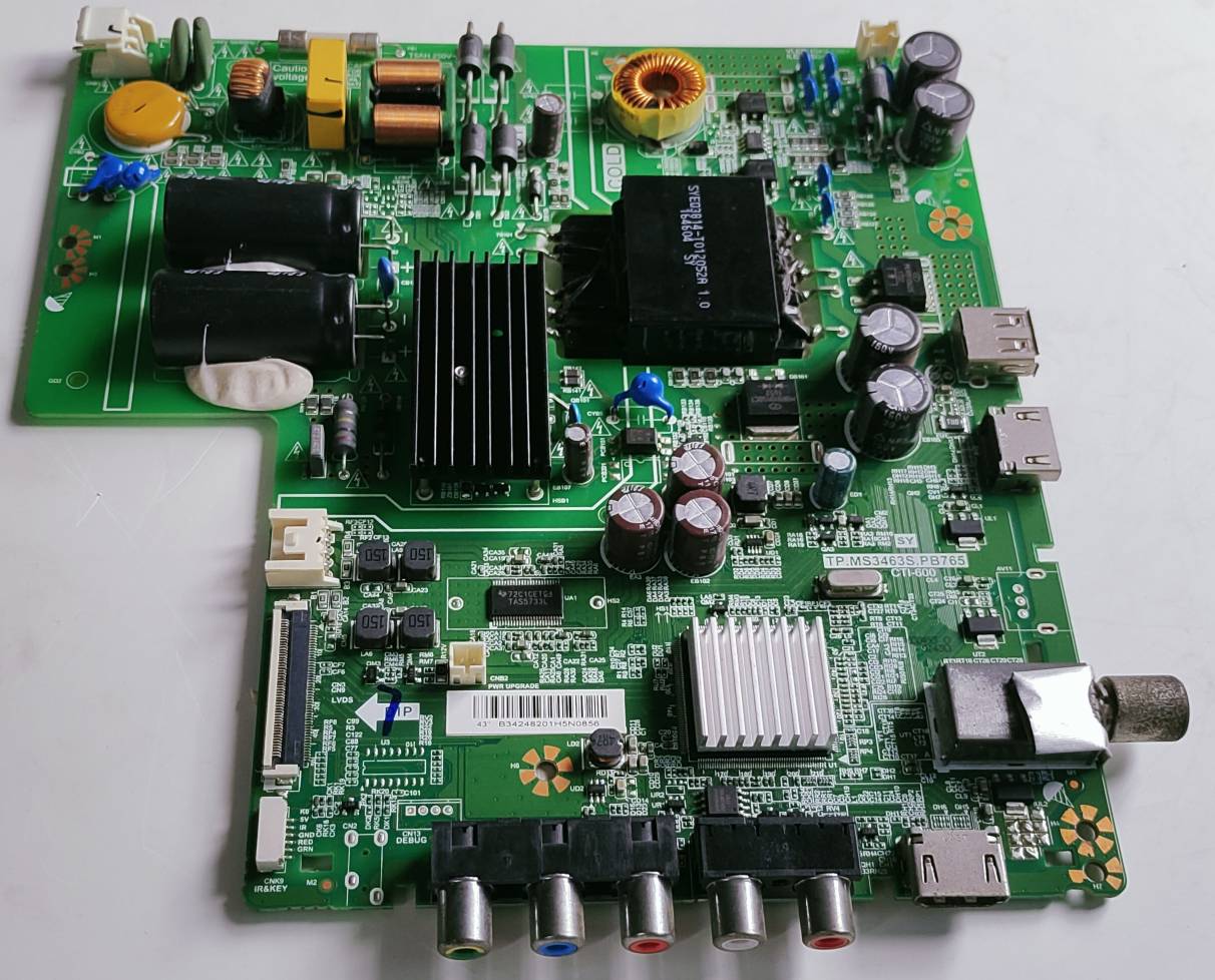 LG  43LJ500T LED Full HD TV New Motherboard, Main Board, Main PCB image 5