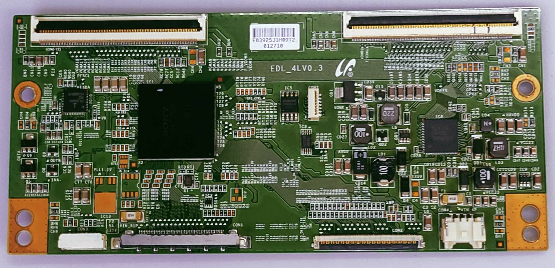SONY 46EX720 LED TV FHD TCON PART NUMBER EDL_4LV0.3
image 3