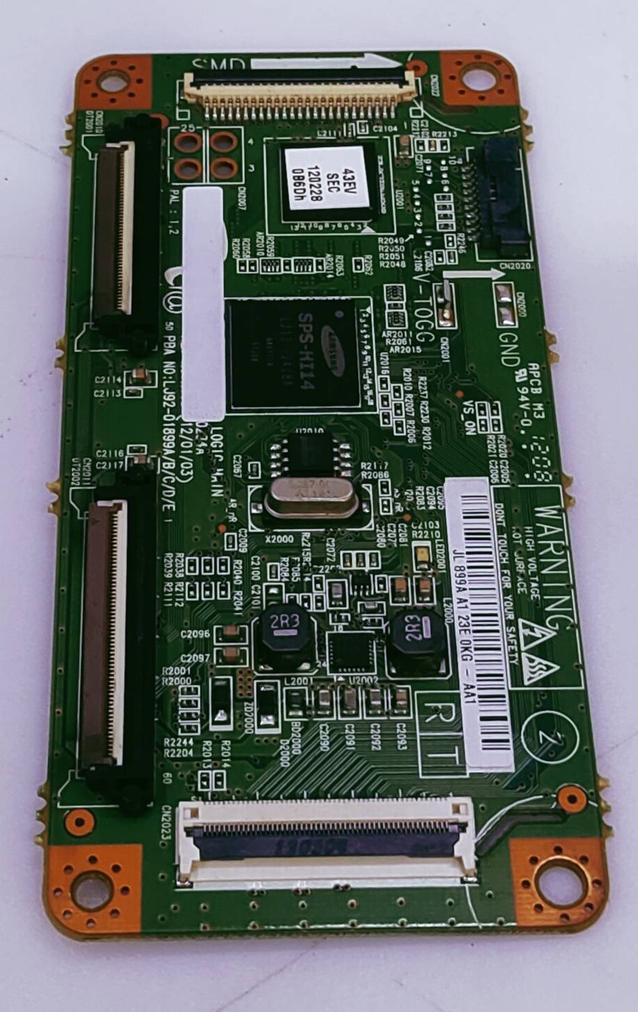 Samsung Plazma PS43E400U1RLXLLogic Part No.JL 899A A1 23F 0KG-AA1 image 6