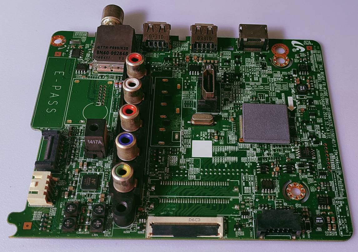 SAMSUNG UA48H5100AR LED TV FHD MOTHER BOARD image 6