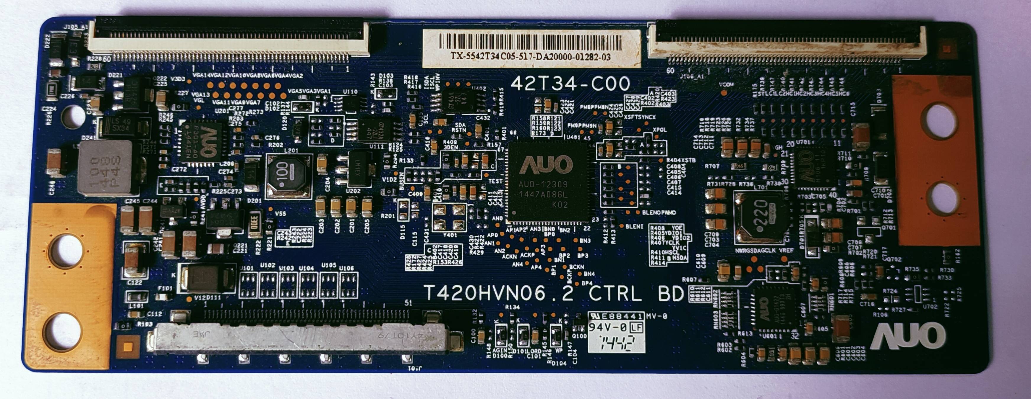 SONY KDL-42W800B LED TV FHD TCON PART NUMBER TX-5542T34C05-517-DA2000-01282-03 42T34-C00  image 5