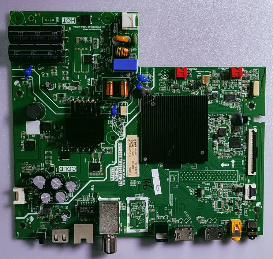 TCL 32S5205 ANDROID LED TV NEW MOTHER BOARD MT9221 MT21X6 TP.MT9221T.PB775 (T)  image 4