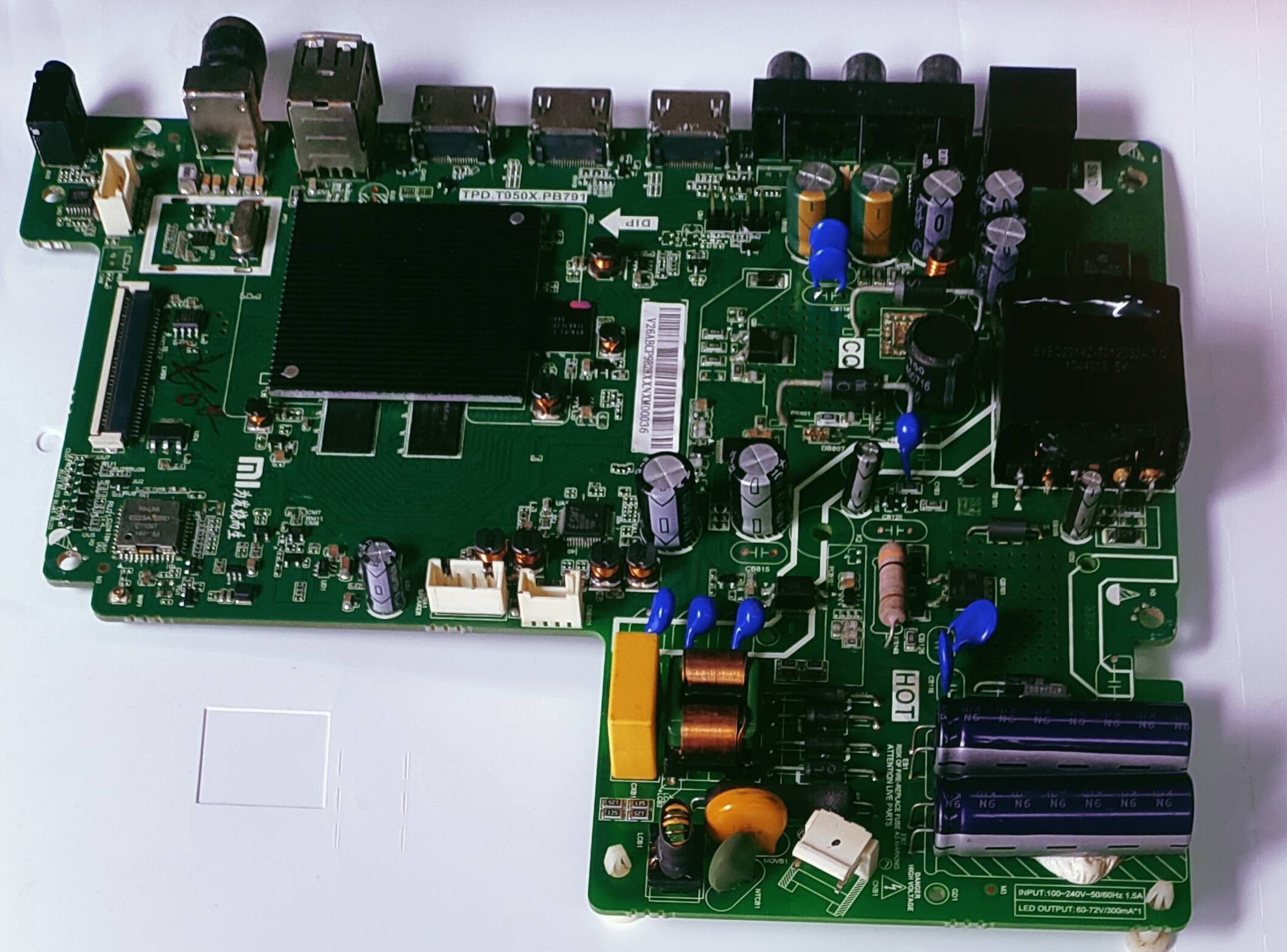  MI LED TV Android L32M5-AL Mother Board, MI LED TV Android L32M5-AL Main Board, MI LED TV Android L32M5-AL Main PCB Board,  image 6