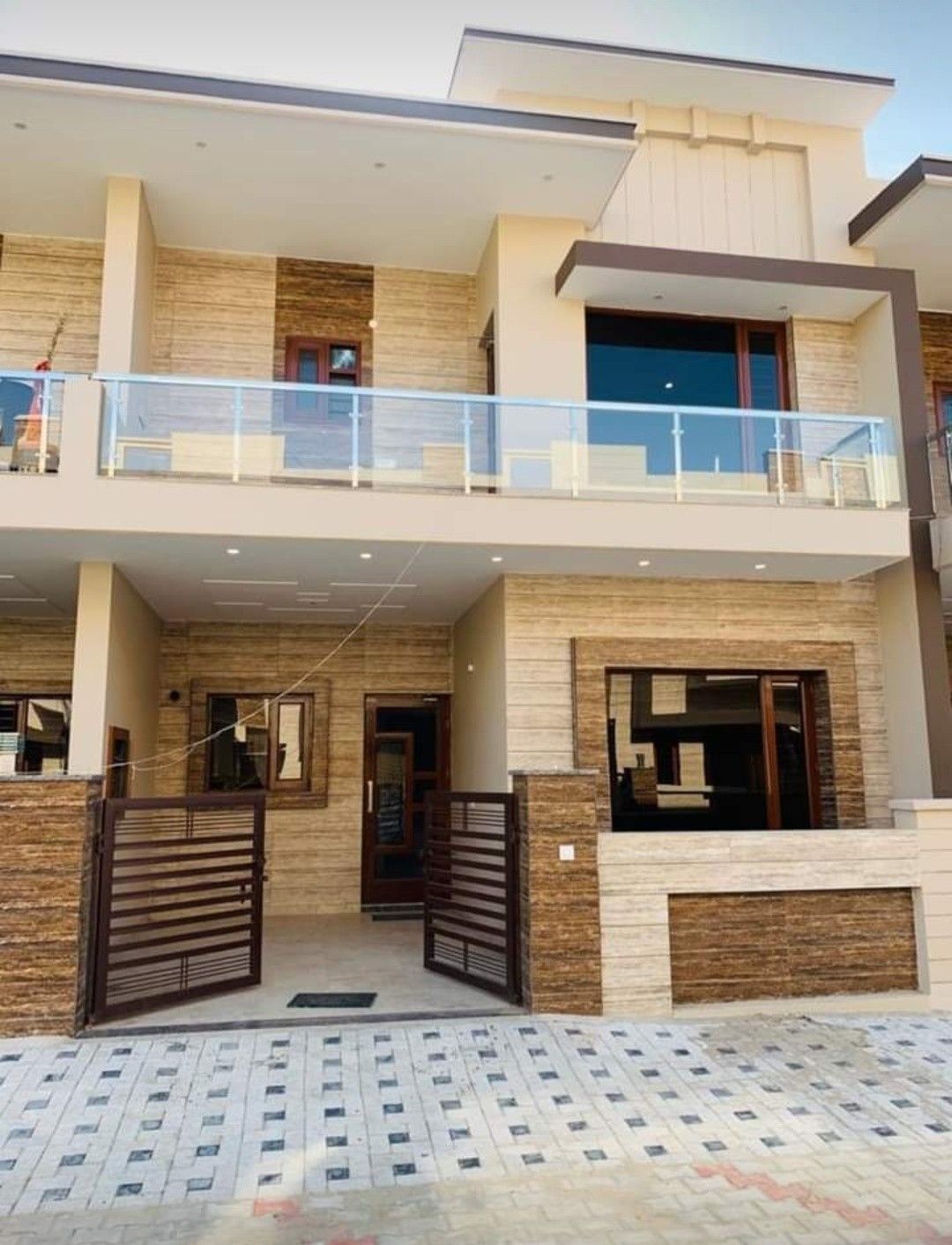 Modern Exterior Elevation Panelling Experts in Chennai image 3