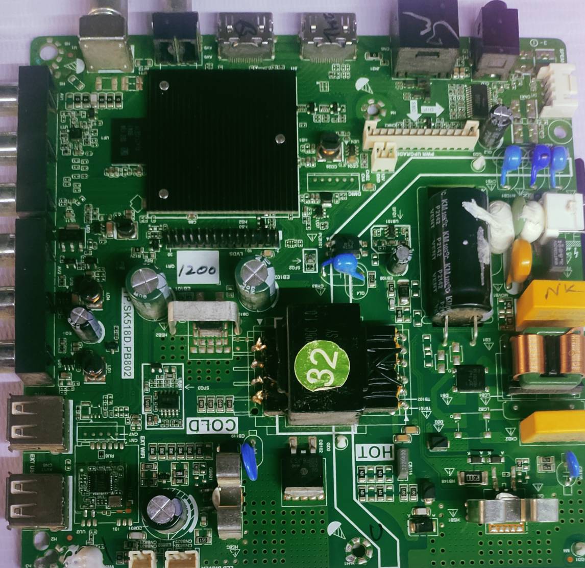 UNIVERSAL LED TP.SK518D.PB802 Main Board #wb 32 image 4