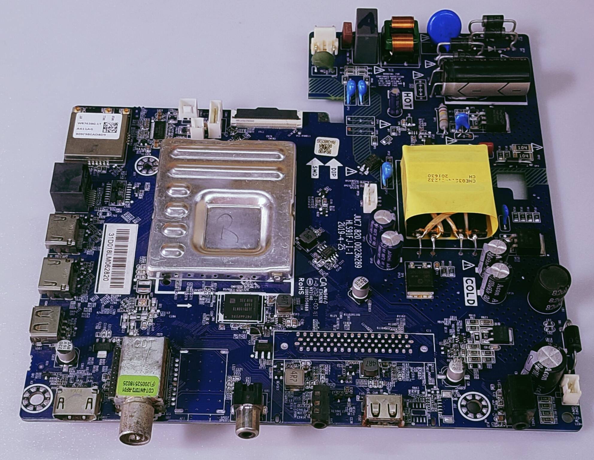 REALME  TV 43 Fhd Android LED TV MOTHER BOARD  image 6