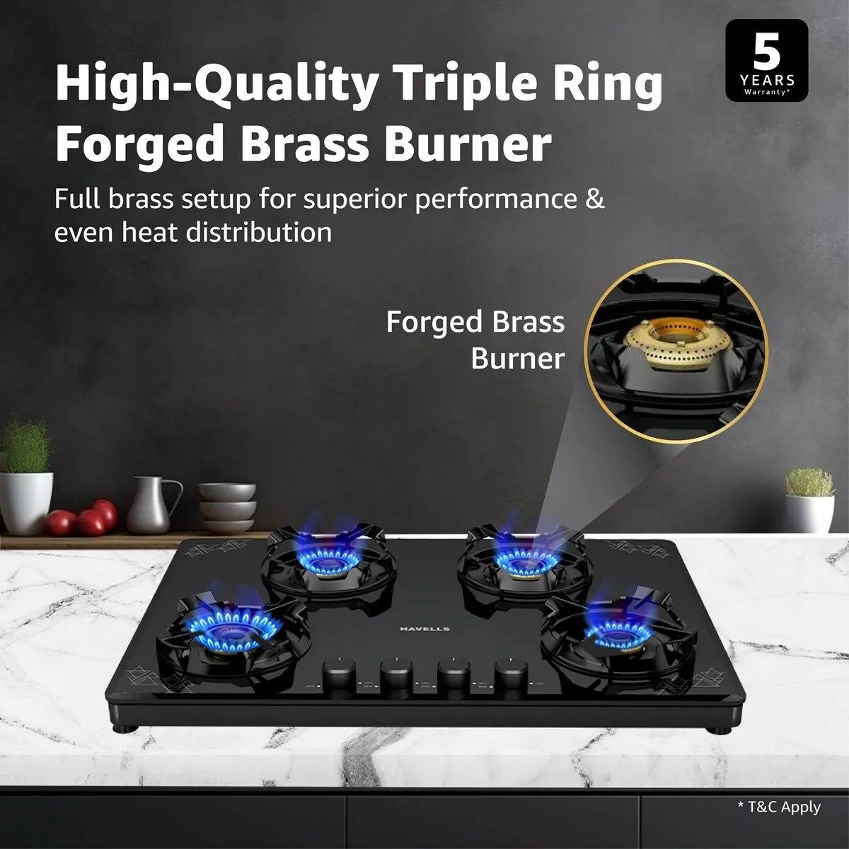Nucleus 4B Autoignition Cooktop image 4