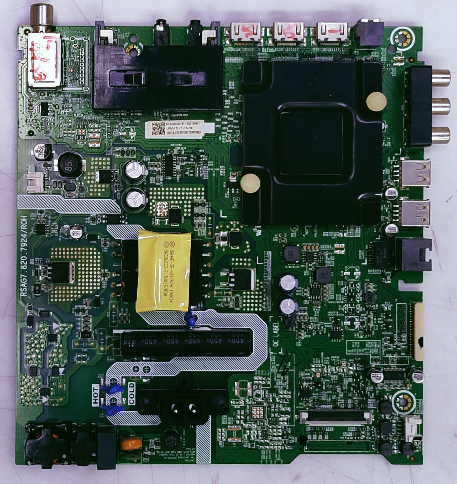 VU 40SM LED TV FHD MOTHER BOARD PART NUMBER RSAG7.820.7924/ROH image 6