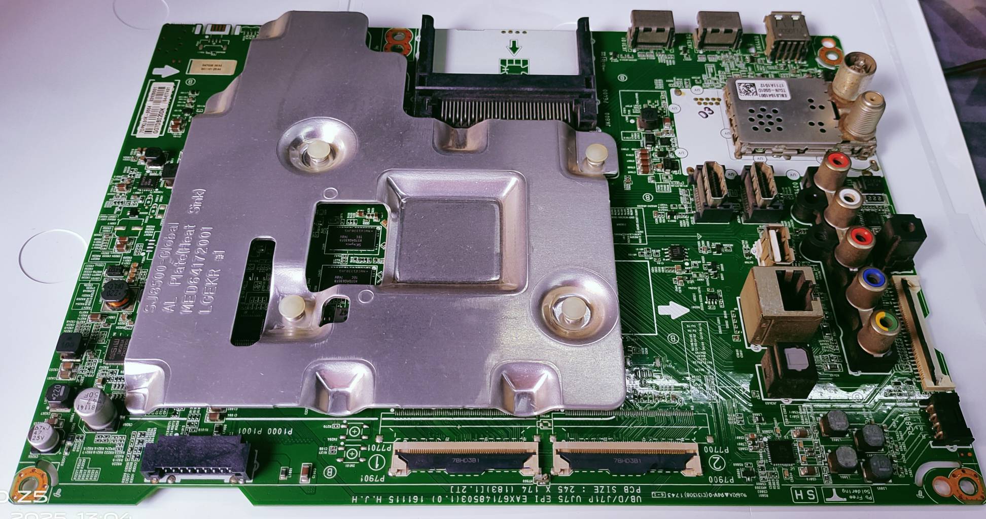 LG 4K LED TV 43UJ752V ANDROID MOTHER BOARD, ANDROID MAIN BOARD, ANDROID MAIN PCB BOARD, #Wb42 image 5