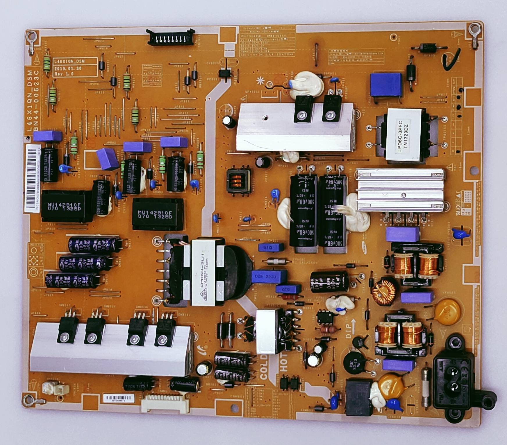 SAMSUNG UA46F6400AR FHD LED TV POWER SUPPLY BOARD 
 image 6